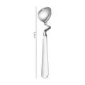 Spoon - Metal Curved Handle